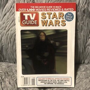 TV Guide May 1 2005 Star Wars Episode III Revenge Of The Sith Emperor Hologram